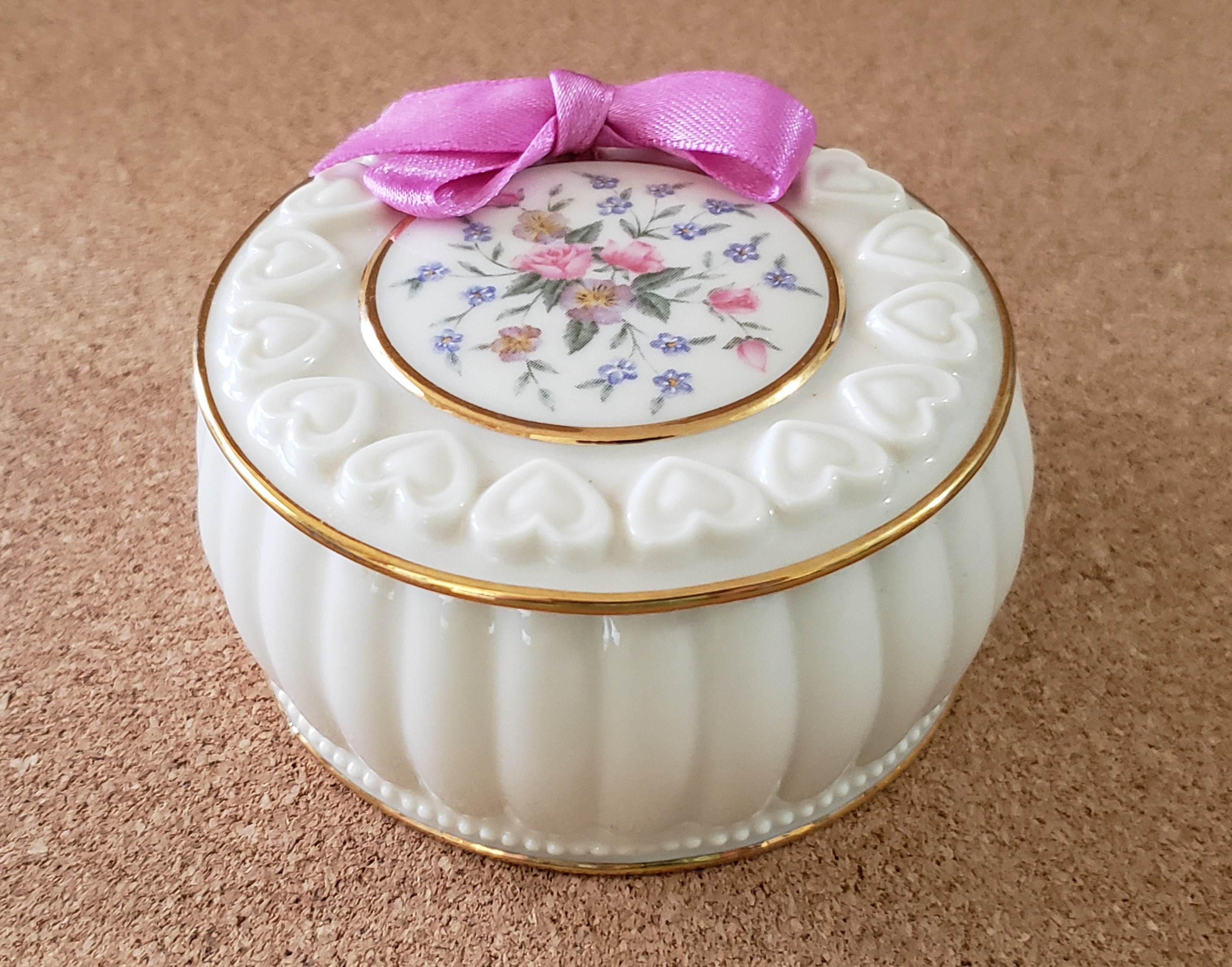 Jewelry Storage Lenox Trinket box Porcelain Storage & Organization etna