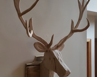 Deer/Buck head XL - wall mounted