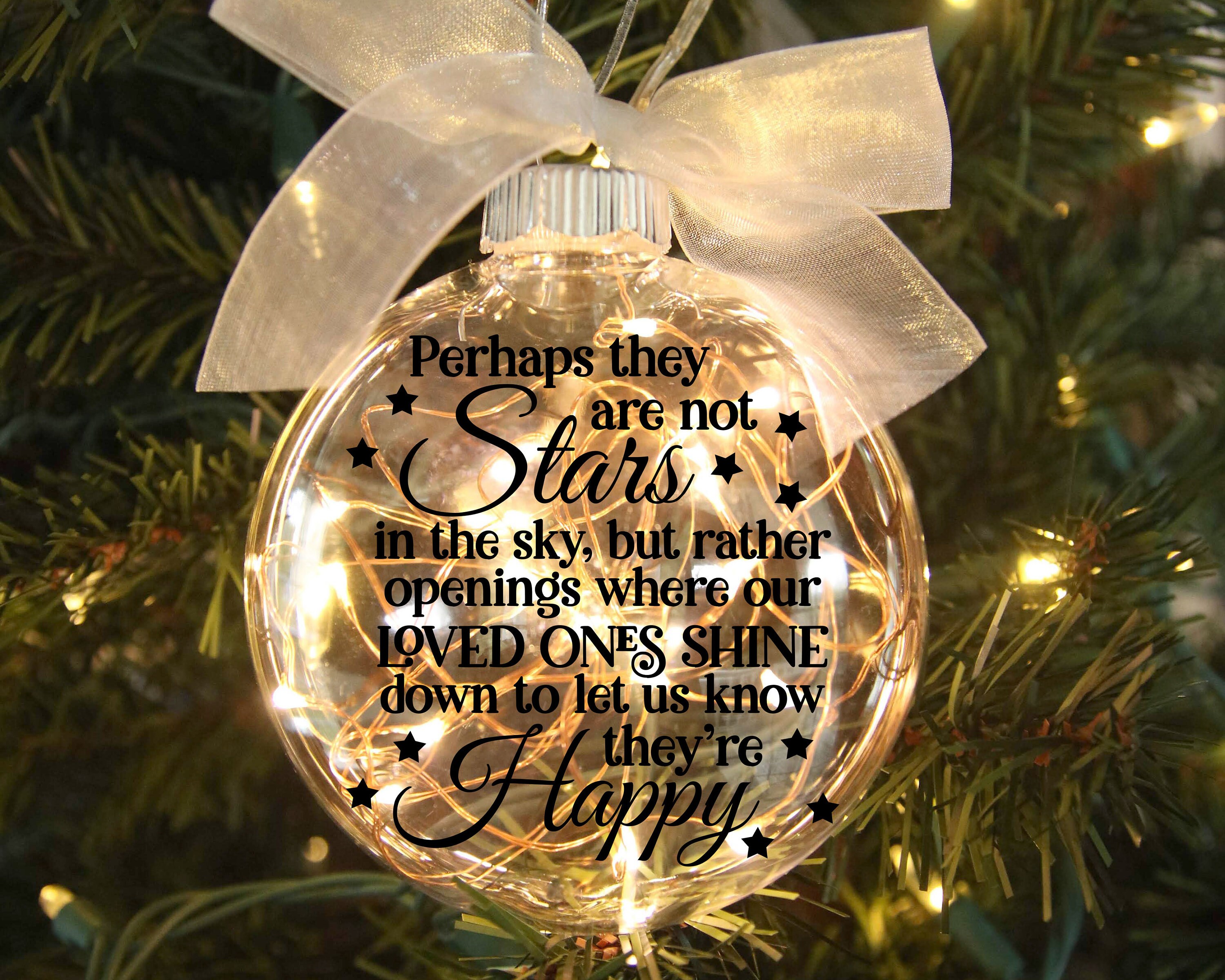 Christmas ornaments with pictures of loved ones Clearance