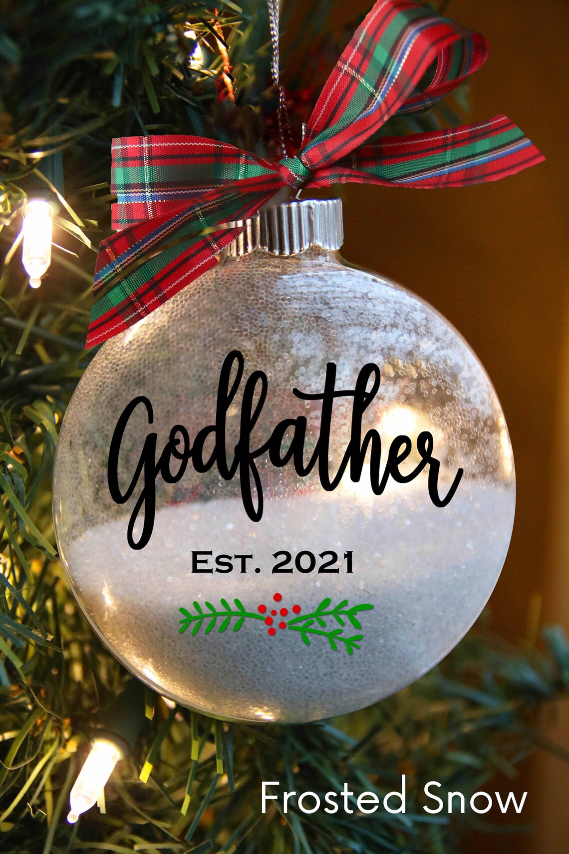 Godfather Christmas Ornament 