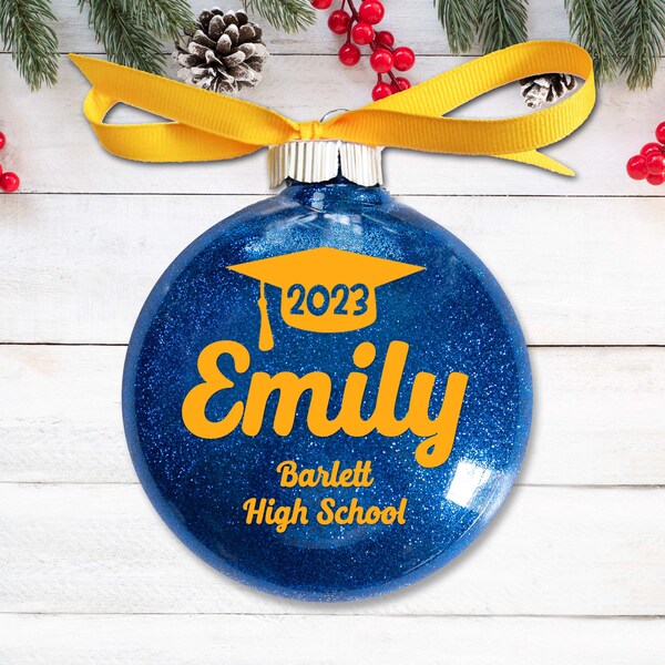 Personalized Christmas Ornament Graduation Etsy
