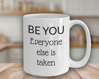 Mental Health mug, Affirmation Gift, Therapist,  Life Coach, Gift to student, Going away gift, College student mug
