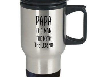 Papa Gift Travel Mug, Gift for Papa, Gift from Kids or Grandkids, Gift from Wife, Christmas Papa, Birthday Papa