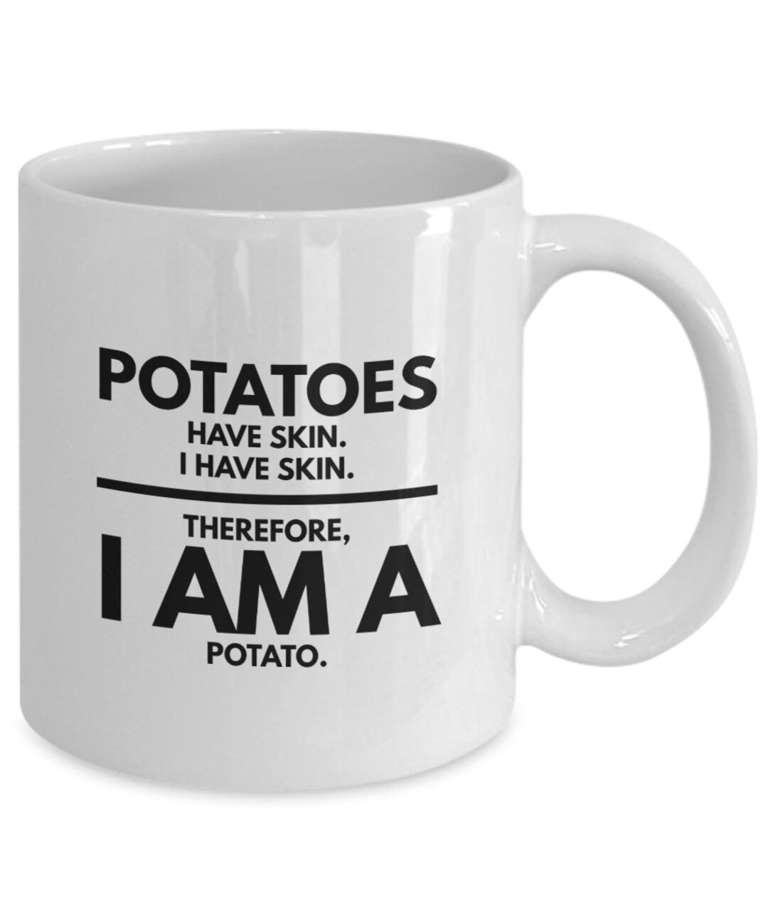 Potato Lover Gift I Am a Potato Potato Gift Couch Potato Etsy