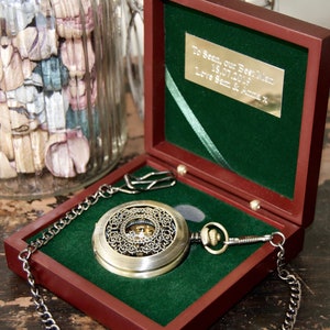 Peaky Blinders pocket watch gift, Peaky Blinders wedding gift, Tommy Shelby - By order of the Peaky Blinders