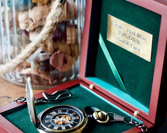 Peaky Blinders pocket watch gift for him, Peaky Blinders Gift, Peaky Blinders theme wedding gift, Tommy Shelby, Peaky Blinder gift