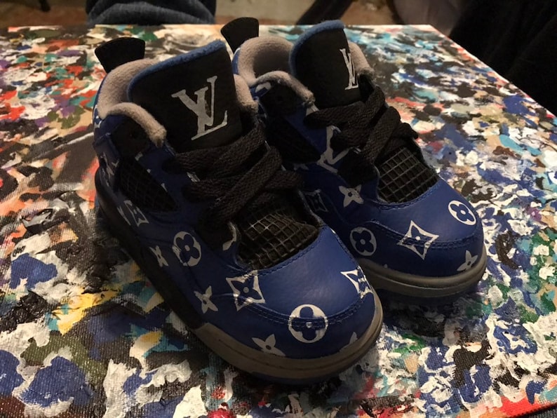 Custom Louis Vuitton Jordan 4s | Etsy