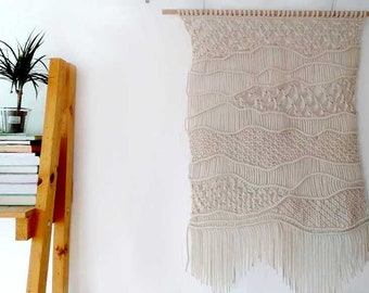 Large Macrame Wall Hanging, Macrame Wall Art, Woven Boho Wall Decor, fiber art,  nursery decor, custom macrame curtain, Wedding Backdrop