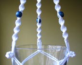 Macrame Plant hanger-MANY COLORS-16 39 39 (40 cm) long-Modern indoor plant holder