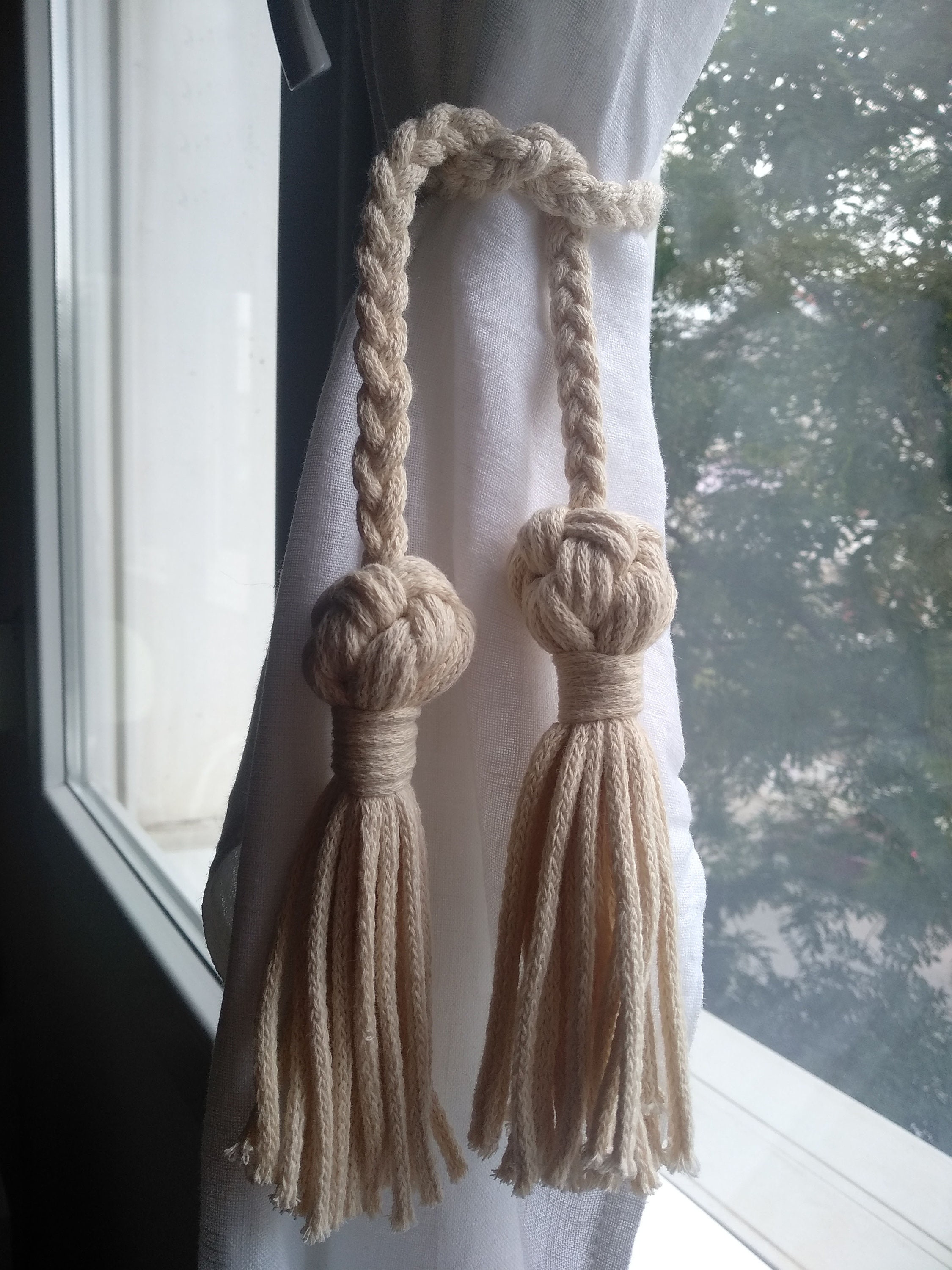 2 Pezzi Fibbie Natalizie per Tende, Elastico Fermatende per Tende da Interno Babbo Natale Pupazzo di Neve Fibbia per Tende di Natale per Natale Casa Finestra Decorazione