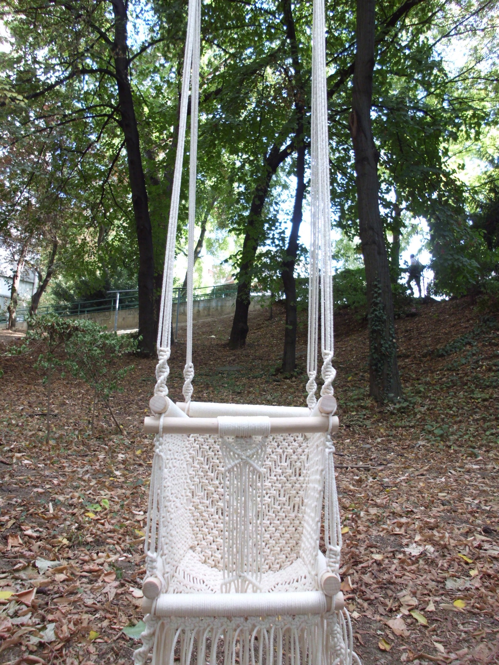 Macrame Baby Swing Hammock Swing Made From Cotton Rope Etsy