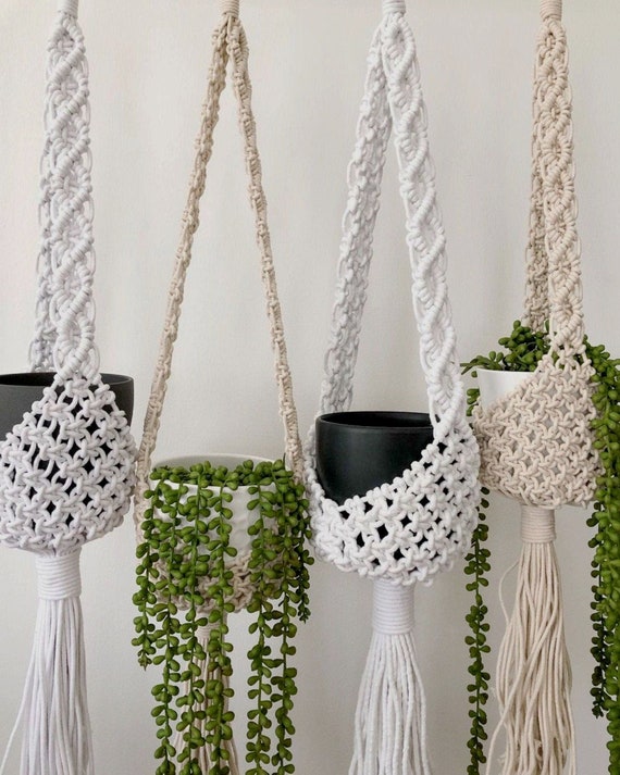 Macrame cheap plant hanger