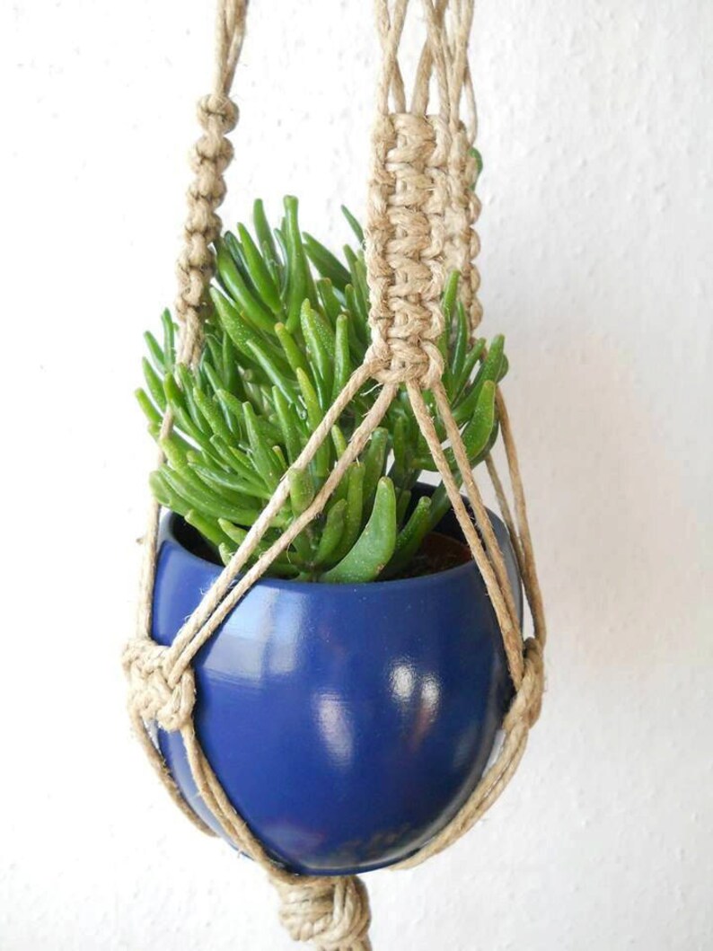 Twine Macrame Plant Hanger 43 110 Cm Long can Be Etsy