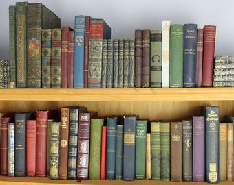 Decorative Books Etsy