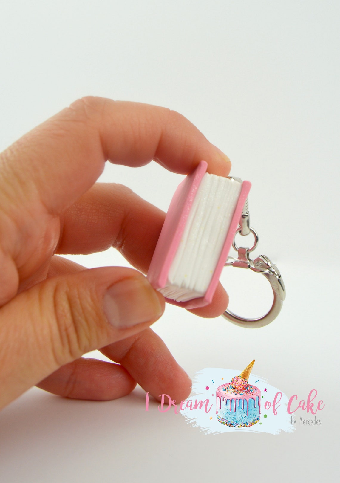 Mini book keychain teacher charm keychain keychains for Etsy