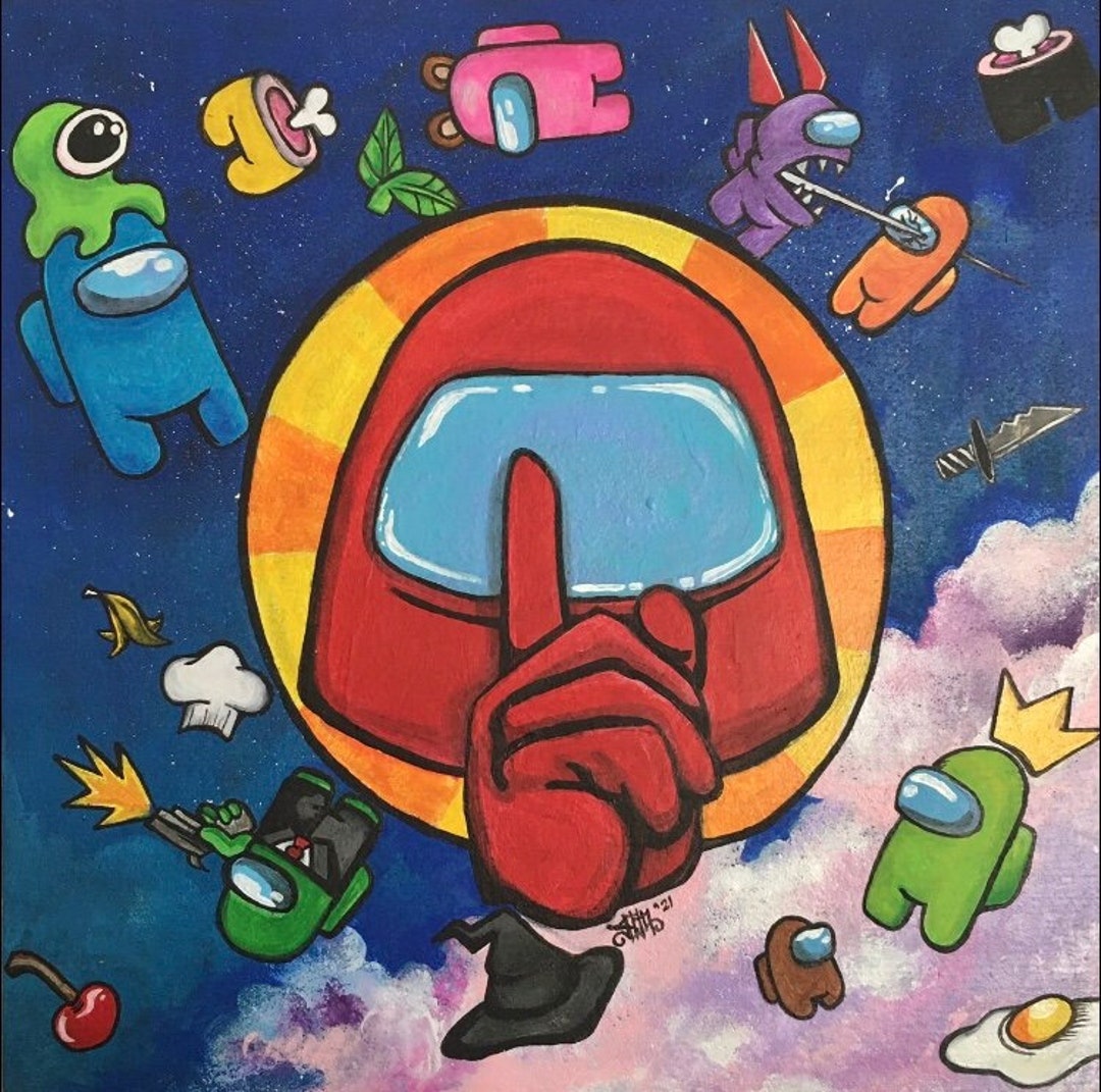 SUS among Us Fan Art Prints 8x8 - Etsy