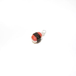 Miniature Spam Musubi Charm- Miniature food jewelry- Kawaii charms-Food Jewelry, Spam jewelry, Japanese food, musubi jewelry