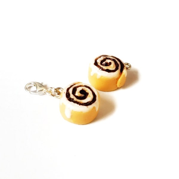 Cinnamon Roll Necklaces Etsy