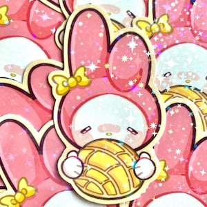 My Melody Concha Holographic Sticker
