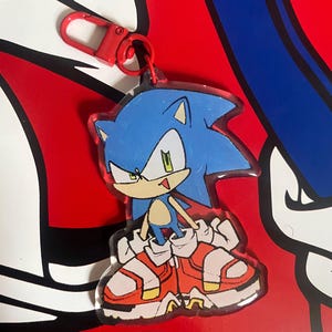 Sonic the Hedgehog 3 &#39;Acryl Schlüsselanhänger Sega Chao Garden