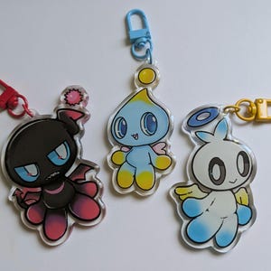 Chao Garden 3 &#39;Acryl Schlüsselanhänger Sega Sonic the Hedgehog Adventure 2 Schlacht