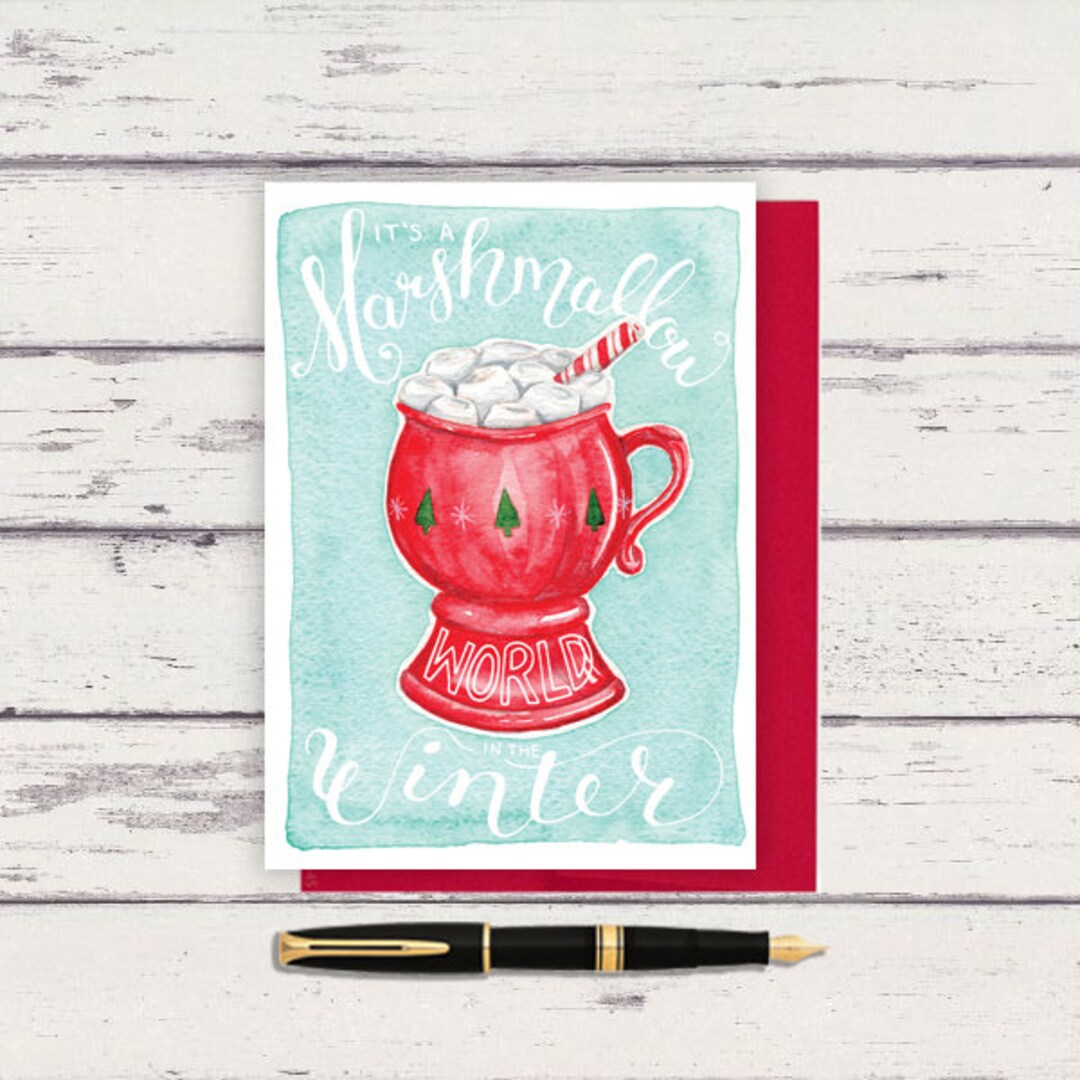 20 X 5" X 7" Watercolour Blank Greeting Cards High White CL006