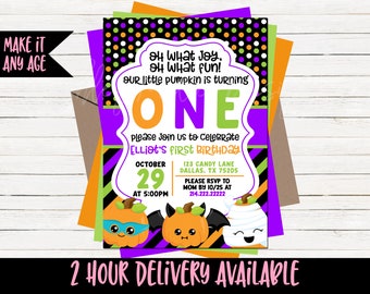 halloween birthday invitation halloween birthday invite halloween bday invitation costume party halloween party pumpkin halloween bday