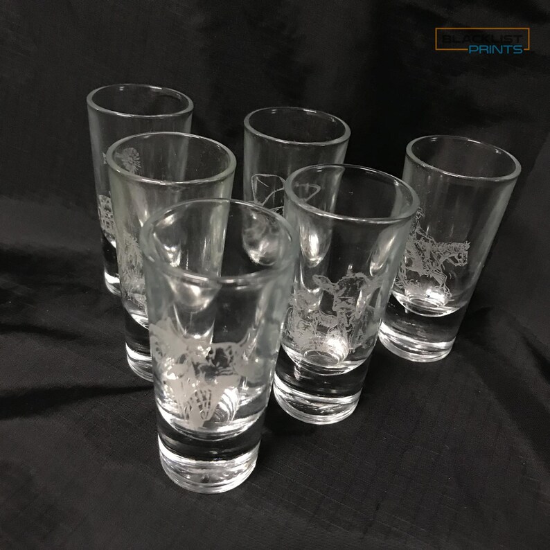 Engraved tequila shot glass engraved glassware Etsy
