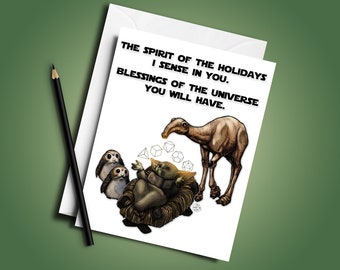 Blessings of the Universe Holiday Card