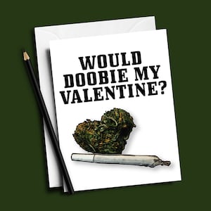Doobie My Valentine Karte