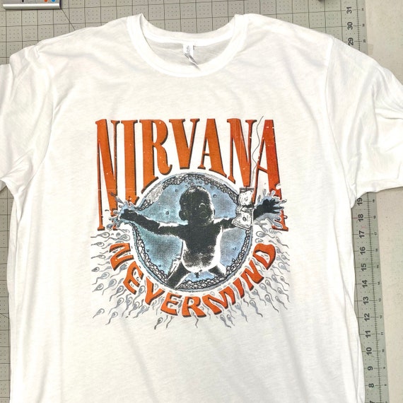 nirvana t shirt nevermind