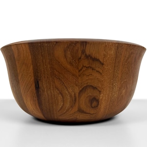 Teak Serving Bowl by Jens Quistgaard for Dansk image 1