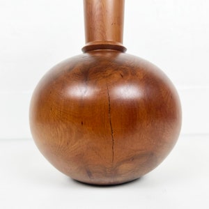 Vintage Kauri Turned Wood Vase image 10