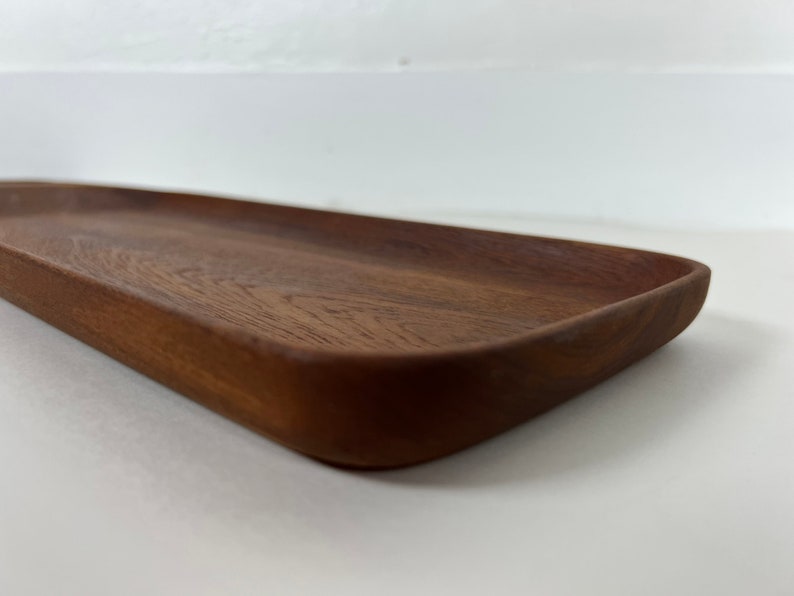 Danish Teak Tray with Handle by Bonniers image 4