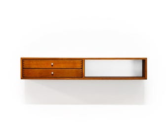 Estante de pared flotante de teca Kai Kristiansen para Axel Kjersgaard