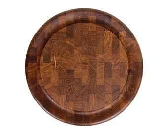 Round Teak Cutting Board by Jens Quistgaard for Dansk