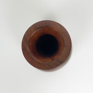 Vintage Kauri Turned Wood Vase image 4