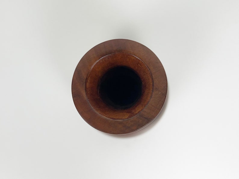 Vintage Kauri Turned Wood Vase image 4