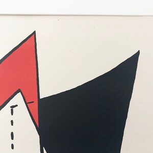 Alexander Calder Stabile II Lithograph for Dèrriere Le Miroir 1976 image 8