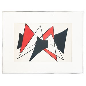 Alexander Calder Stabile II Lithograph for Dèrriere Le Miroir 1976 image 1