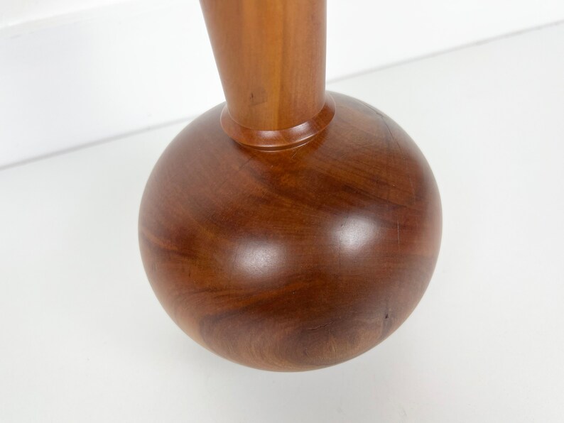 Vintage Kauri Turned Wood Vase image 5