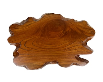 Natural Edge Walnut Slab Serving Board