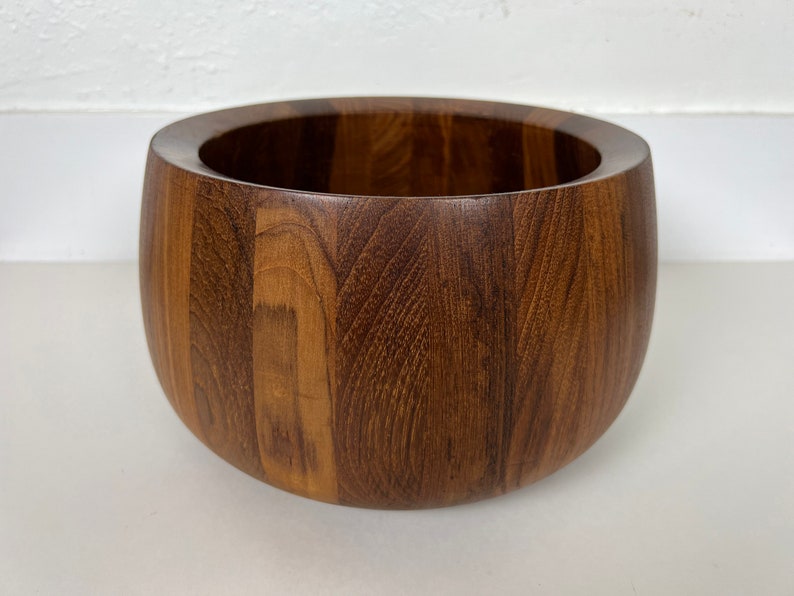 Teak Serving Bowl by Jens Quistgaard for Dansk image 3