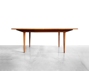 Mesa de comedor vintage de nogal de George Nelson para Herman Miller