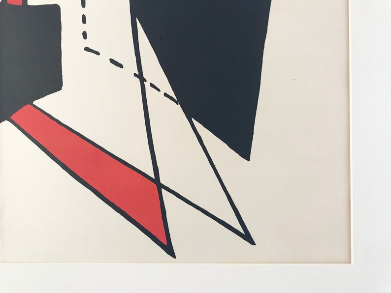 Alexander Calder Stabile II Lithograph for Dèrriere Le Miroir 1976 image 6