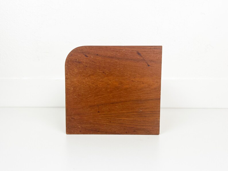 Vintage Danish Teak Desktop Organizer image 5