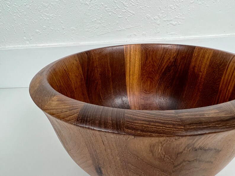 Teak Serving Bowl by Jens Quistgaard for Dansk image 5