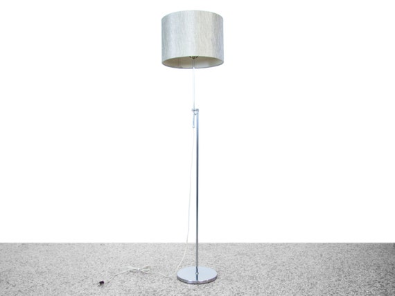 Vintage Chrome Adjustable Height Floor Lamp Mid Century Vintage Chrome Adjustable Height Floor, Vintage Chrome Floor Lamp