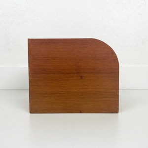 Vintage Danish Teak Desktop Organizer image 4