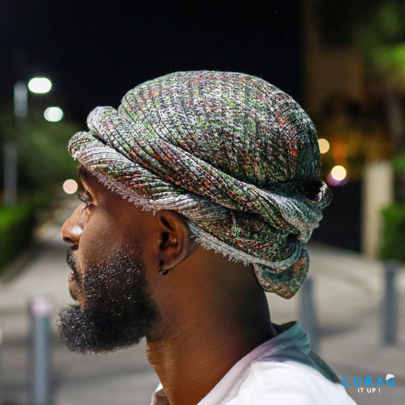 Turban Dubai - Vert militaire main image 0